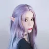 Decoração do Partido 1Pair Natal Anjo Elven Latex Ears Fada Cosplay Traje Acessórios Elf PO Adereços Adulto Crianças Brinquedos