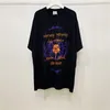 Black T shirt Men Women 1 High Quality Purple Orange Graphic Tee Embroidered Tops