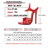 Hey Si Mey 14cm 하이힐 여성 샌드 샌들 패션 고품질 샌들 페티쉬 발 뒤꿈치 여름 신발 여자 파티 사무실 웨딩 신발 210226
