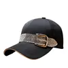 Fashion Belt Baseball for Women Sport Caps Outdoor Sun Gorras Black Hat 220627