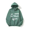 2022 Graffiti Letter Foam Plus Velvet Sweatshirts män och kvinnor harajuku överdimensionerade fleece hoodie hip hop främling saker hooded hoody size m-3xl