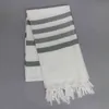 Scarves Turkish autumn and winter warm beach towel shawl polyester stripe thick8119399