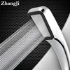 Zhangji 300穴高圧降雨シャワーヘッドウォーター節約3色のクロム黒い白いスプレーノズルバスルームアクセサリー220812