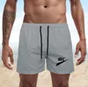 summer Mens Fitness Brand Casual Drawstring Orange Short Pants High Quality Shorts Men's letter Print swimming Sports Shorts S-4XL