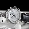 Relógios de Pulso Luobin Relógio Automático Relógio de Pulso Mecânico Masculino Fashion Dress Relógios Luxo 42mm Relojes Luminosos Para Hombre 2022Pulso
