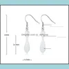 Dangle Chandelier Earrings Jewelry S925 Sterling Sier Crystal Glass Earring Bridal Wedding Wholesale Drop Delivery 2021 3Q0Qj