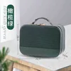 Coréia moda encantadora caixa de cosméticos portátil Case de armazenamento em casa Bag de cosméticos Viagens de grande capacidade Wash 220518