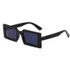 Occhiali da sole Designer di lusso Black Square Women Men 2022 Trendy Piccolo rettangolo di vetri da sole per femmine Extetics Extetics Glasse5813082