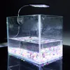 Grow Lights Super Bright 24 LEDS Aquarium Lamp Fish Tank Rostfritt stål Rör Flexibelt Clamp Clip LED -ljus Översvämning