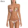 Sexy Leuke Bikini Badpak Himiko Toga Cosplay 3D Print My Hero Academia Vrouwelijke Zwempak voor Vrouwen Bikini Set W220617