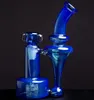 ash catcher gravity bong 2022 intoxicating Sapphire Silver Hookah oil rig Chai Jin bubble machine hookah full height 7.8 inches two gifts