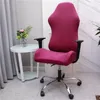 Housses de chaise Soft Stretchable Gaming Rotating Office Armchair Seat Protector CoversChair