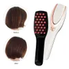 Elektriska hårborstar Obecilc Kam Vibrationshuvud Relax Relief Massager Med Laser LED Ljus Tillväxt Anti Loss Care1756