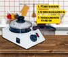 Chokladsmältning Machine Skillet Enkelspott 40W Mini Electric Ceramic Non-stick Pot Tempering Cylinder Melter Pan 220V