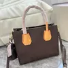 Designerin neuer Stil Frauen Klassische Totes Mode hohe Kapazität Feine Qualität Praktische Einkaufstaschen abnehmbare Schultergurte Leder -Drucken -Umhängetasche Handtasche