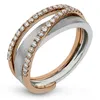 Cluster Rings Multicycle Cross For Women Men Jewelry CZ Crystal Female Anel Fashion GiftsCluster