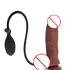 Dildo orgazm ogromny nadmuchiwany penis dla kobiet para seksowna zabawka g Stop Magic Wand Massage Femme Adult Akcesoria