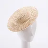 Berets Lawliet 1pcs Mini Top Maize Straw Hats Craft Making Fascinator Millinery Supplies Summer Sun Custom A224Berets