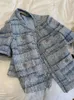 Arrival Runway French Women's High Quality Tweed Woolen Cardigan Coat O Neck Short Sleeve Tassel Jacket Outwear Casaco 220815
