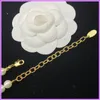 Женщины жемчужные ожерелье мода с бриллиантами кулон ожерелья дизайнер ювелирные изделия женские звезды высокое качество для партийных аксессуаров D224221F