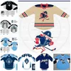 CeoCustom Milwaukee Admirals Hockey Jersey 21 Beck 31 Mark Dekanich 6 Ryan Ellis 28 Janne Niskala 13 Cory Conacher Premier Cucito ricamato