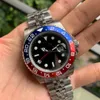 Super Factory Edition Watch Premium 40 mm dwukierunkowy obrotowy ceramiczna ramka Automatyczna zegarek męski