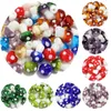 10 pièces/lot champignon bricolage perle en vrac pour bijoux Bracelets collier anneau de cheveux faisant des accessoires artisanat acrylique enfants perles faites à la main