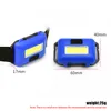 Waterproof 4 Flashlight Headlamp COB LED Torch Outdoors Outdoor Modes Mini Emergency Activities Headlight For Lantern Wtecr