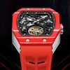 ساعة Wristwatches Tourbillon Mechanical Watch Top Ten Ten Ten Hollow 2022 Watchswristwatches الفاخرة