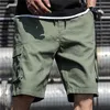 Хлопчаторубные шорты Men Summer Fashion Multi Pockets Бермудские бермудские острова мужская одежда уличная одежда плюс размер Tine 6xl 7xl 220714