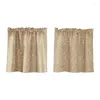 Curtain & Drapes Room Darkening Panels Star Curtains Short Small Rod Shower Striped StripeCurtain