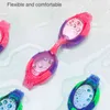 Bambini Adolescenti Occhialini da nuoto regolabili Occhiali impermeabili Colori misti Bambini Silicone Anti Fog Scudo UV Occhiali sportivi G220422