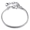 Braccialetti squisiti Braccialetto di base con gufo di diamanti carino con perline