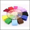 Autre Paquet Cadeau Textile Maison Colorf Rubans De Dentelle 2M Wrap 4.5Cm De Large Ri Dhglx
