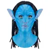 Avatar Latex Masque Halloween Party Cosplay Film Adulte Avatar Masque Carnaval Costume Party Props T220727