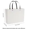 32x25x11cm Kraft Paper Dobring Bag Bolsa Durável Handles Festival Bolsa de compras de alta qualidade Sacos de embalagens de embalagens de embalagens LOGO JY1199