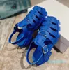 Fashion-Roma-Träger Sandalen Frauen Frühling Sommer lebendiger Farbe Mode Gladiator Plattform Schuhe