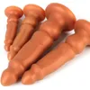 Жидкие силиконовые сексуальные игрушки для мужчин женщины -простата массажер Огромный анальный вилка вагалина Эксандер Экспердер Большие Дилдео для взрослых продуктов