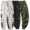 여성용 바지 Capris Hip Hop Joggers Cargo Women Harem 멀티 포켓 스웨트 스트리트웨어 캐주얼 봄 여름과 가을