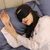 3D Uyku Göz Maskesi Seyahat Dinleme Yardım Göz Maskesi Kapak Yamalı Yumuşak Uyku Maskesi Göz Key Göz Gözü Güven Masajı Güzellik Araçları 220726