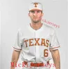 XFLSP Anpassad Texas Longhorns Stitched Baseball Jersey Andre Duplantier II Silas Ardoin Kimble Schuessler 15 Peyton Powell Cam Constantine Preston