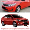 DRL For KIA RIO K2 2012 2013 2014 Daytime Running Lights Fog head Lamp cover with Turn signal car styling