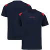 2022 Formula 1 Yarış Takımı Yeni F1 T-Shirt Takım Üniformaları Kısa Kollu Özel Yarış Aynı Stil Araba Hayranları Sıradan Büyük Boy Tişörtleri Mo1770