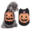 Abbigliamento per cani di Halloween XS-L cucciolo divertente scheletro di zucca fantasma festa vestito cosplay C0813