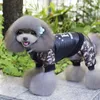 Cool FBI Haustierhundkleidung insgesamt Verdickung Welpe Jumpsuit Kostüm warme Winterkleidung für Jungen s Ropa para Perros 220808