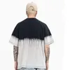 T-shirts pour hommes Harajuku T-shirt Oversize Hip Hop T-shirts graphiques Coton Tie Dye Rétro Wash Tops Tee Hommes Streetwear Été Vintage Vêtements 2