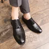 Luxury Business Oxford Leather Shoes Men Breathable Rubber Formal Dress Shoes Male Office Wedding Flats Footwear Mocassin Homme 220321