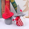 Gnomes Santa Star Cap Doll Party Party Dornments Подарок плюшевые фаршированные игрушки с белой бородой Рождественский садовый фестиваль поставки 7QY Q2