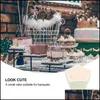 Occs Drinkware Kitchen Bar Bar Home Garden 5pcs Sessert Baking Bowl Baking Ceramic Star Pudding Pudding Cake Mousse Drop Del Dhx2n