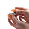 Boru Yeni Top Kıyıcı Yaratıcı 3 katmanlı çinko alaşım top sigara kırıcı kesici sigara dolgu